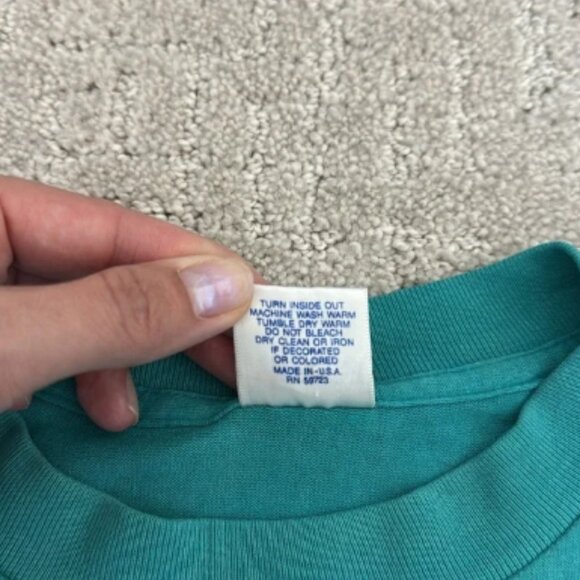 Vintage single stitch Miami Dolphins Tee trench buffalo New York - Picture 6 of 9